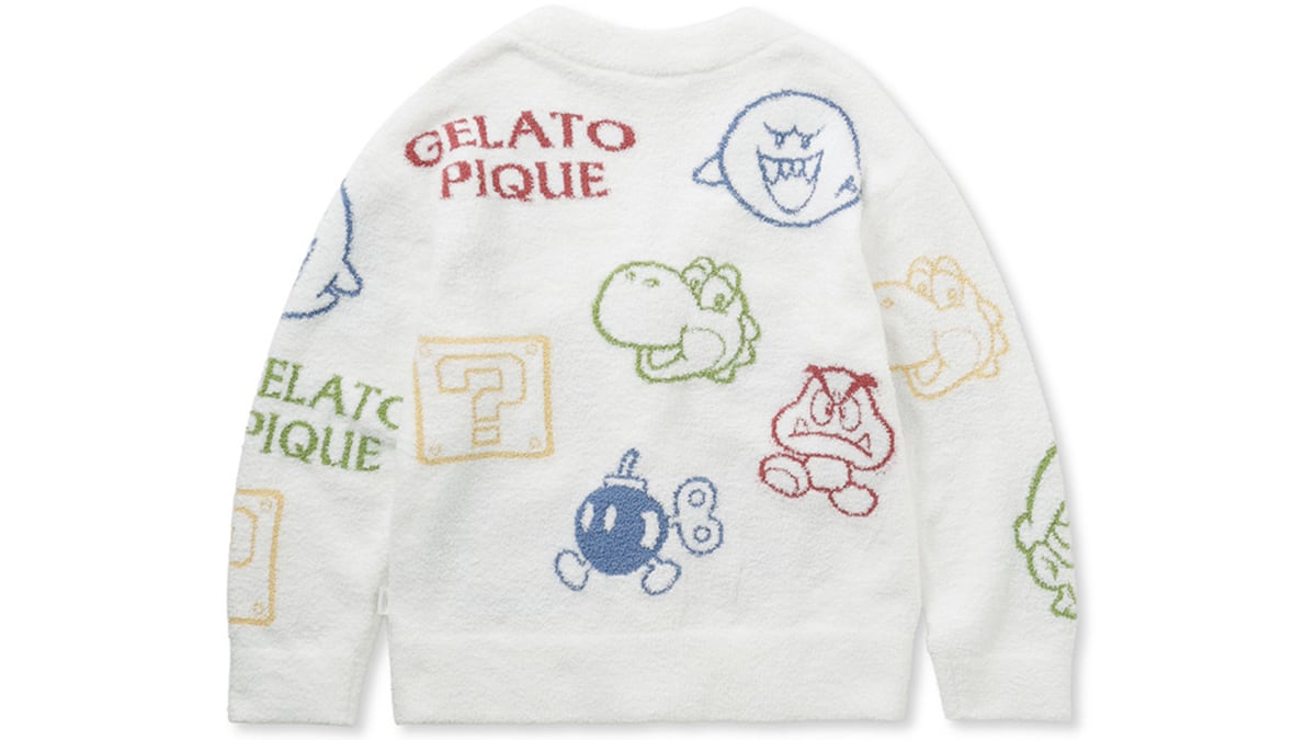 ルームウェア・パジャマ gelato pique BABY MOCO Ice Cream Jacquard Pullover PWNT24501 gelato pique BABY MOCO Ice Cream Jacquard Pullover PWNT24501